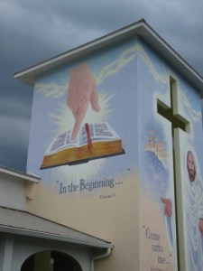 Mural, Faith Lutheran Church, Punta Gorda