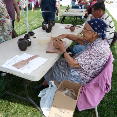 Elder Potter, Cherokee Voices Festival