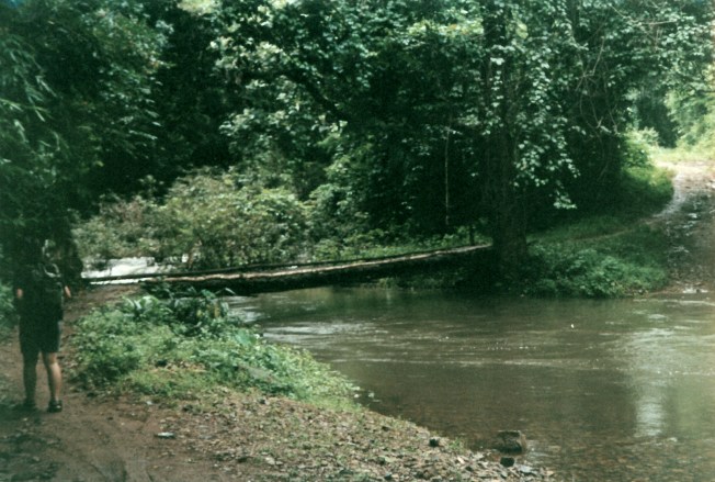 No wading through the streams here