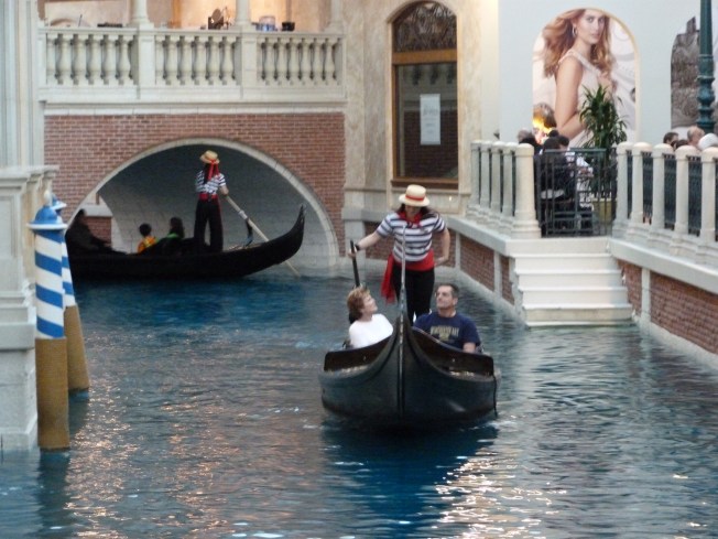 Gondolas, Venetian Hotel