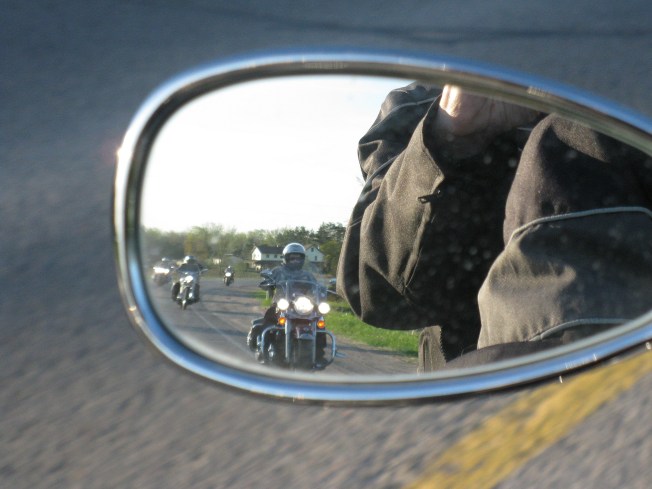 On the move photography is often blurred.