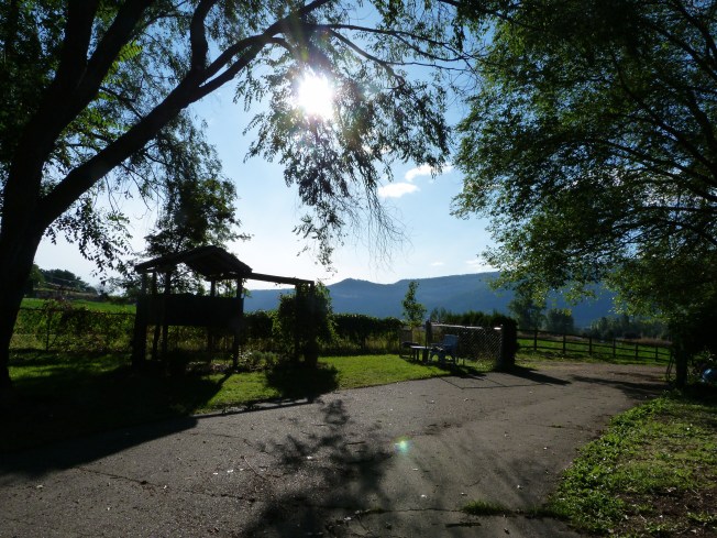 Mountains over Coldstream