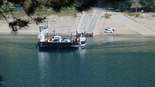 Needles Ferry coming  in