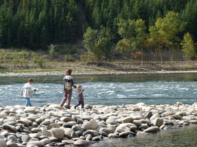 Fishing at Gyro Park