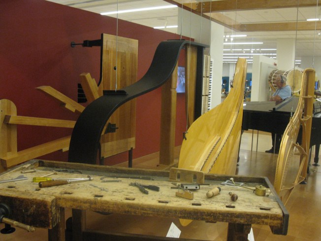 The parts of a Steinway
