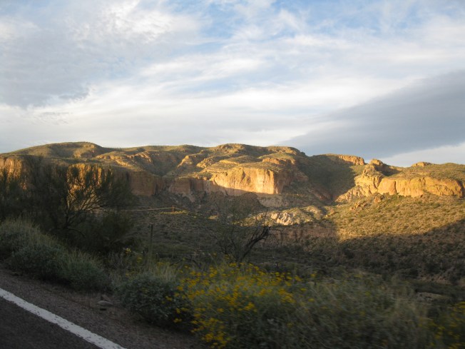 Sunset on the Apache Trail