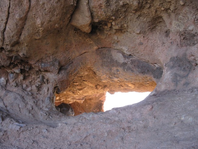 Sun reflecting off the ceiling