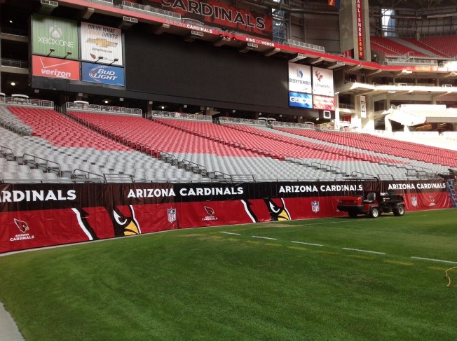 Where does all that turf go when the Bike Show is on?