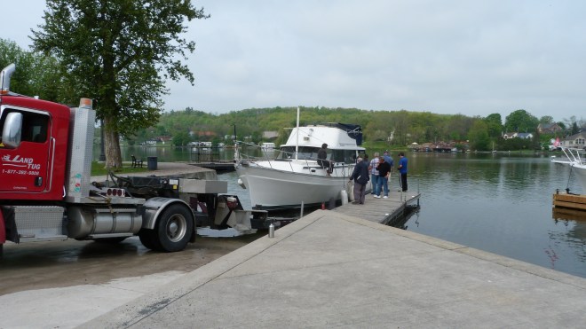 Boats Being Launched