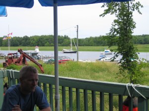 Lunch in Gagetown, N.B.