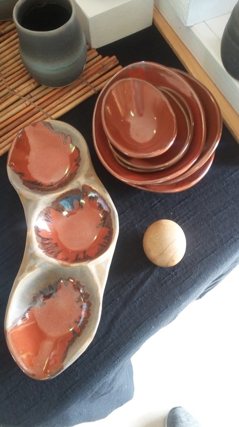 Sarah's latest pottery