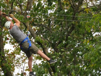 Struggling against the wind