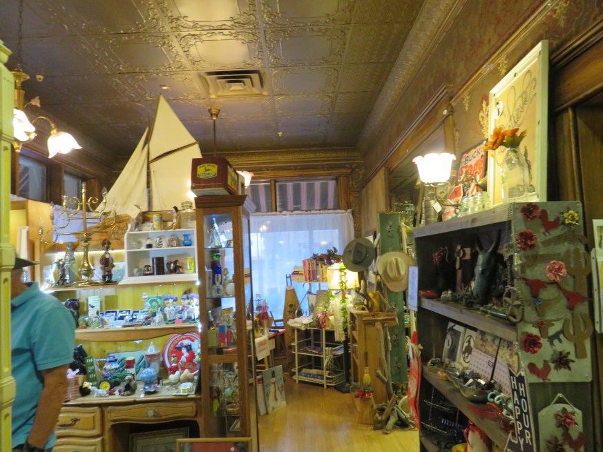 Inside an antique/new to you boutique
