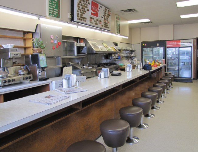 East City Coffee Shop at end of the day